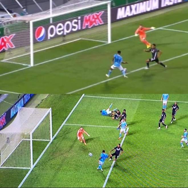 Tội đồ Sterling đá bay vé bán kết C1 của Man City