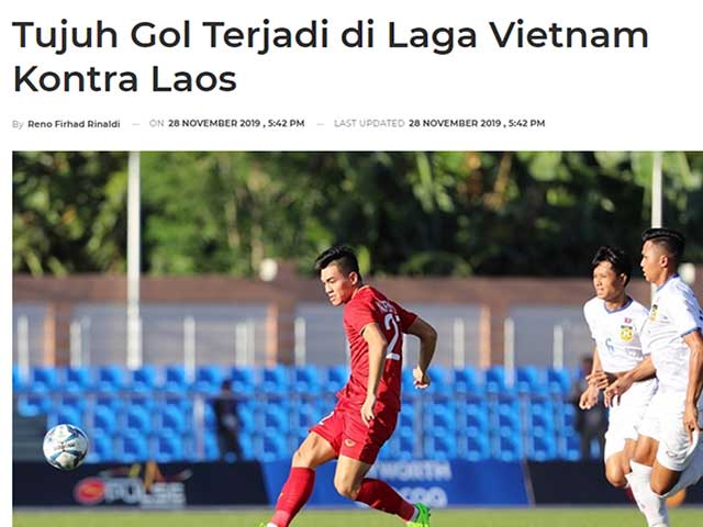 U22 Việt Nam thắng tưng bừng: Báo Indonesia ”soi bài” của HLV Park Hang Seo